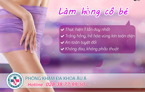 Làm hồng cô bé tại Thẩm Mỹ Âu Á